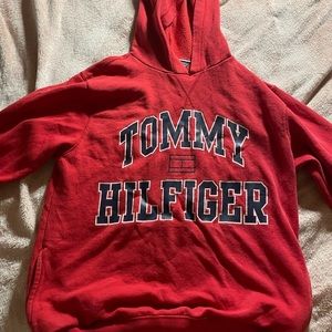 Tommy Hilfiger red hoodie
